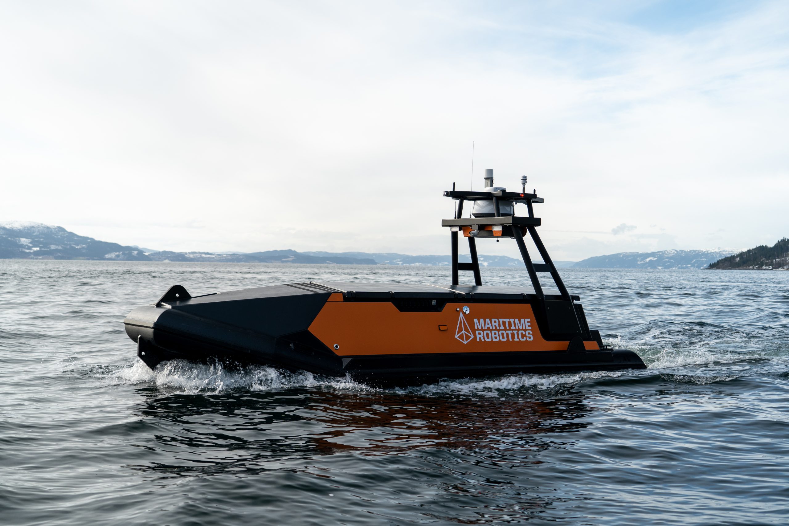 Autonomt fartøy fra Maritime Robotics | Foto: Maritime Roboti