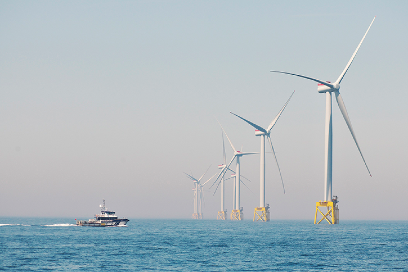 The funds will be used for the construction and development of the East Anglia THREE offshore wind farm in the UK.